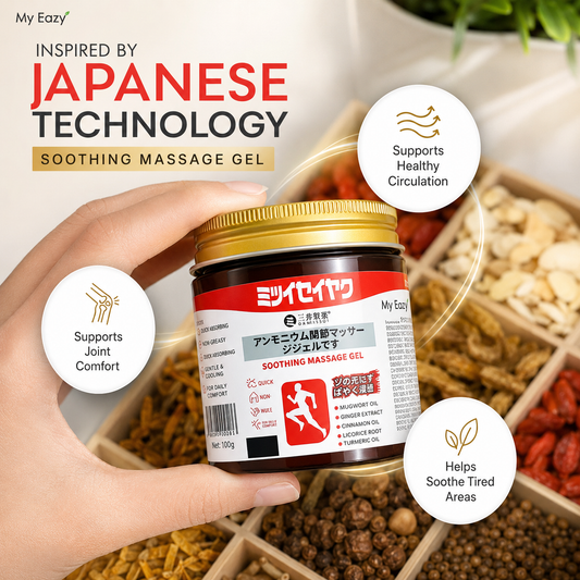 JAPANESE PAIN RELIEF SOOTHING MASSAGE GEL (BUY 1 GET 1 FREE)